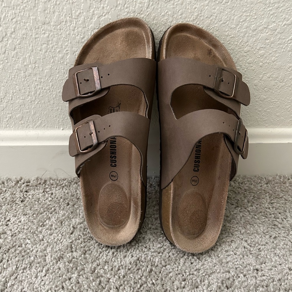 Cushionaire Double-Strap Sandals